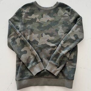 Kids Camouflage Sweatshirt Size 8/10